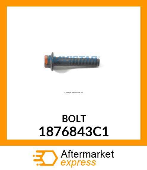 BOLT 1876843C1