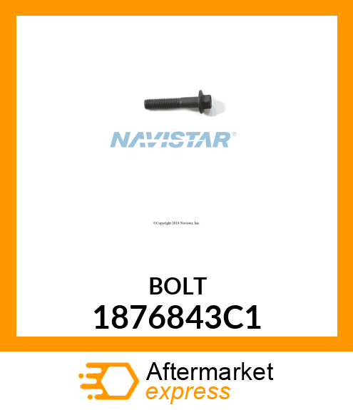 BOLT 1876843C1