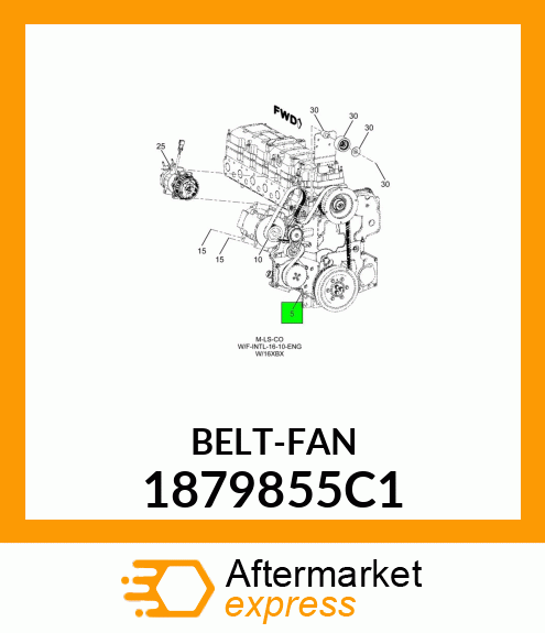 BELT-FAN 1879855C1