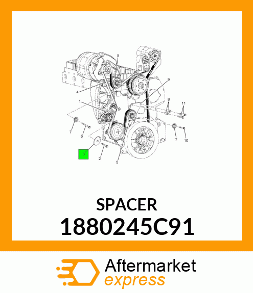 SPACER 1880245C91