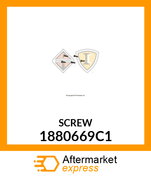 SCREW 1880669C1