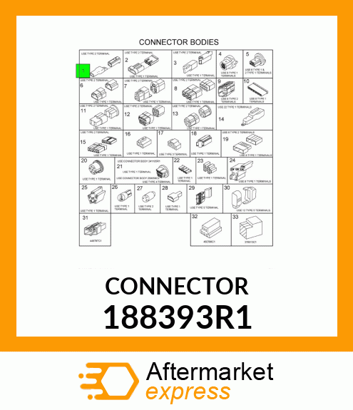 CONNECTOR 188393R1