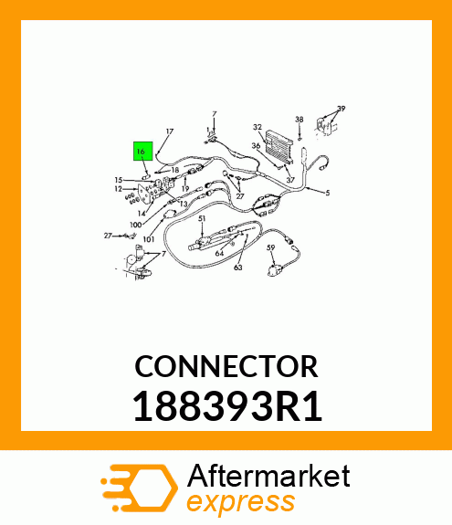 CONNECTOR 188393R1