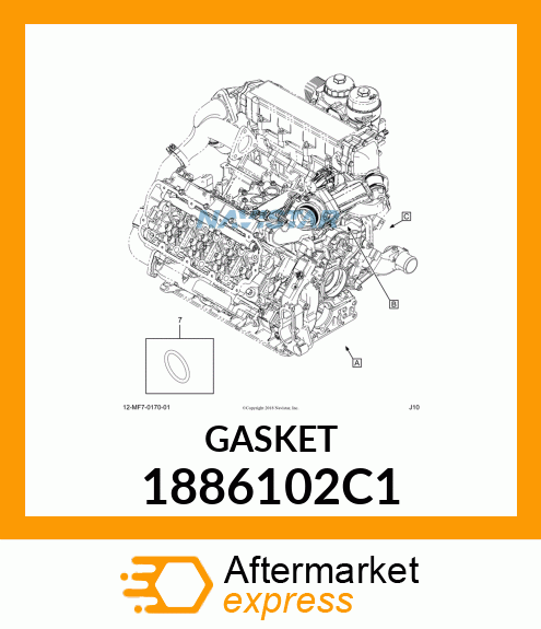GASKET 1886102C1