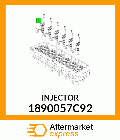 INJECTOR 1890057C92