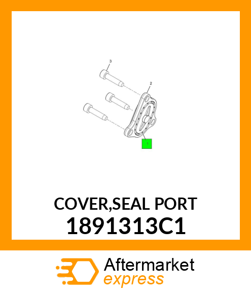 COVER,SEAL_PORT 1891313C1