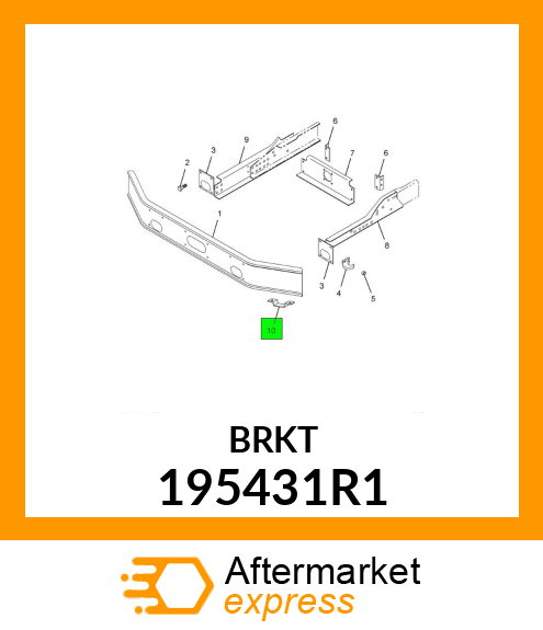 BRKT 195431R1