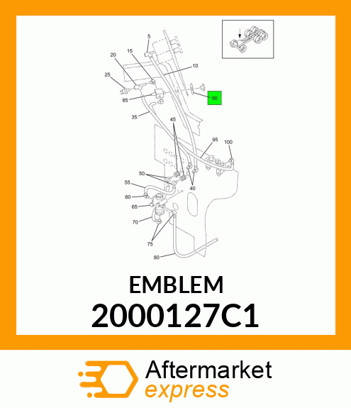 EMBLEM 2000127C1