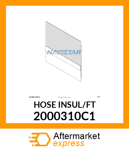 HOSE_INSUL/FT 2000310C1