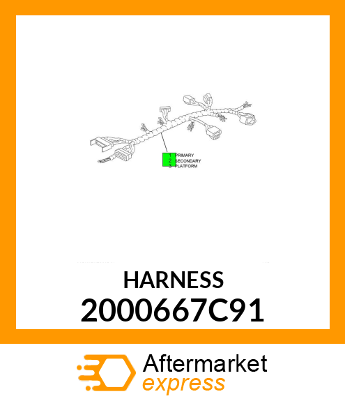 HARNESS 2000667C91