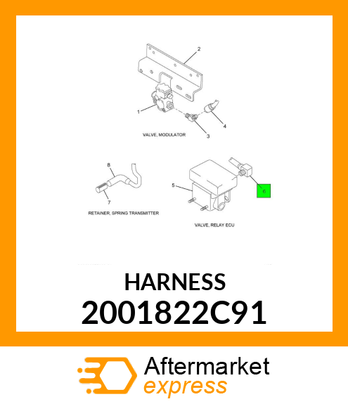 HARNESS 2001822C91