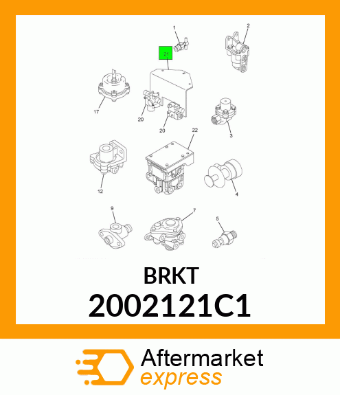 BRKT 2002121C1