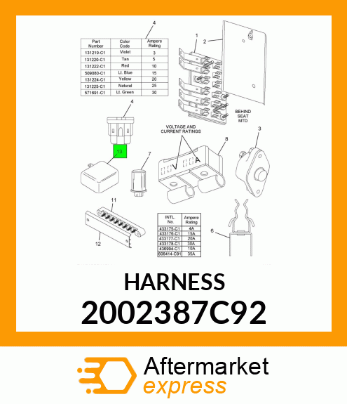 HARNESS 2002387C92