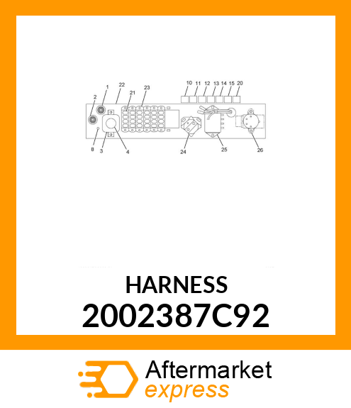 HARNESS 2002387C92