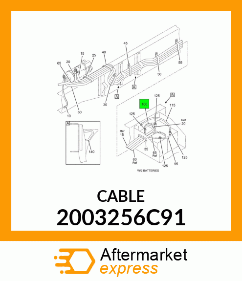 CABLE 2003256C91