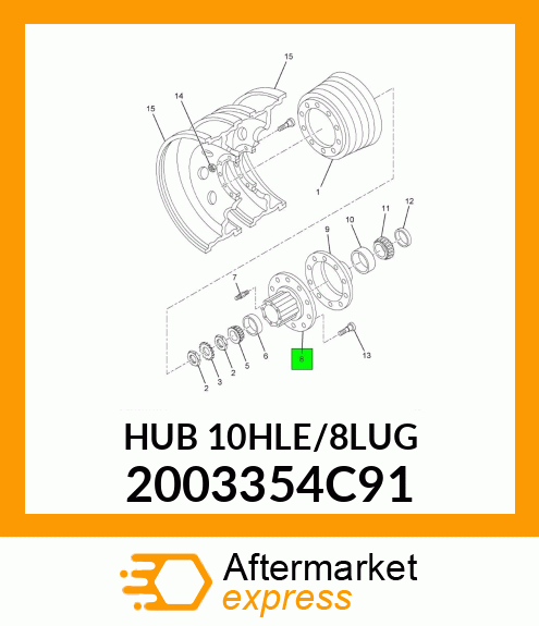 HUB 2003354C91