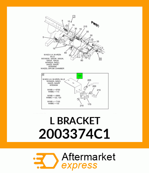 LBRACKET 2003374C1