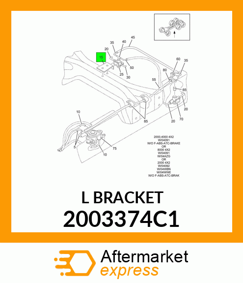 LBRACKET 2003374C1