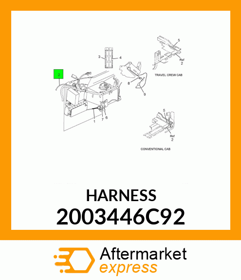 HARNESS 2003446C92