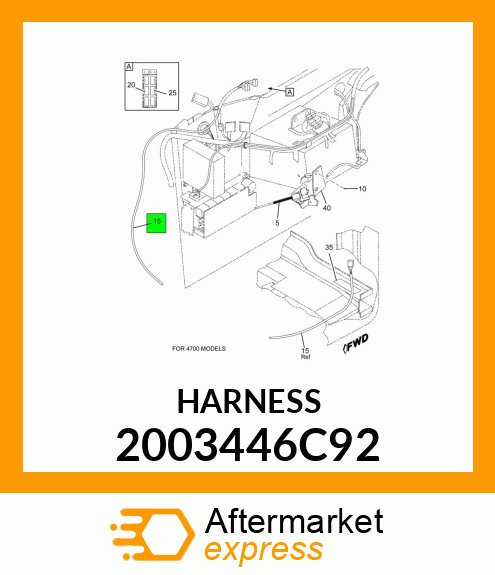 HARNESS 2003446C92