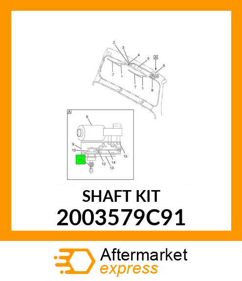 SHAFTKIT8PC 2003579C91