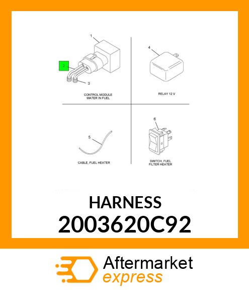 HARNESS 2003620C92