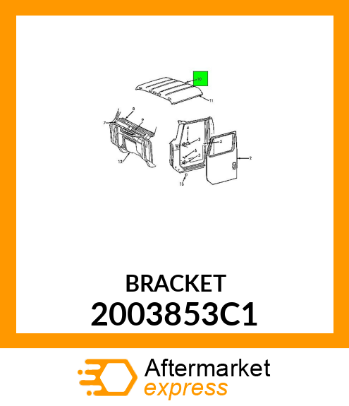 BRACKET 2003853C1