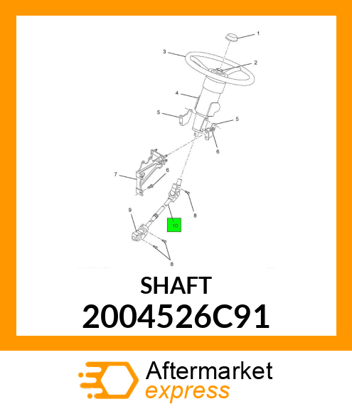 SHAFT 2004526C91