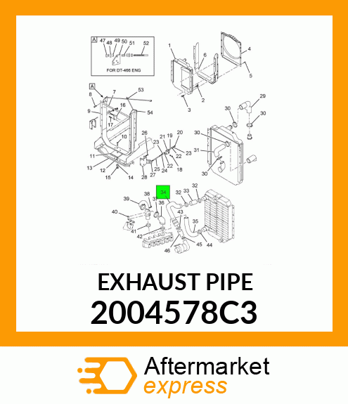 EXHAUSTPIPE 2004578C3