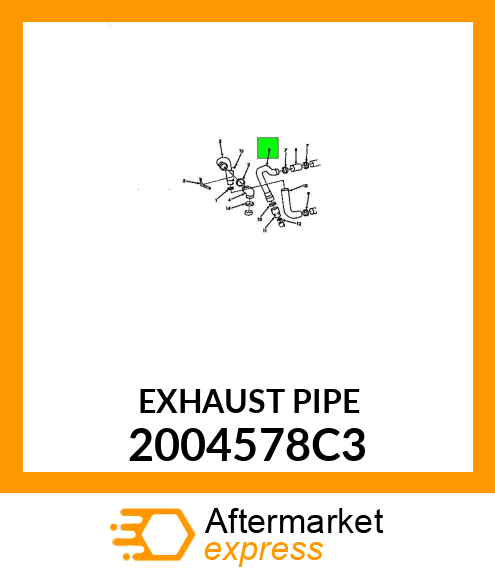 EXHAUSTPIPE 2004578C3