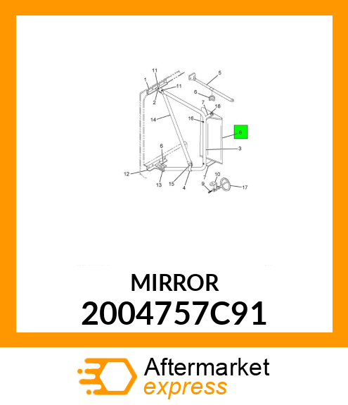 MIRROR 2004757C91