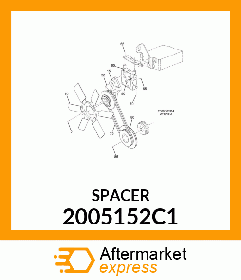 SPACER 2005152C1