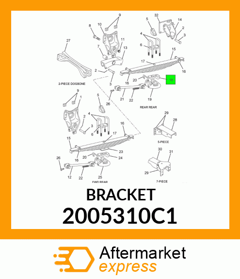 BRACKET 2005310C1