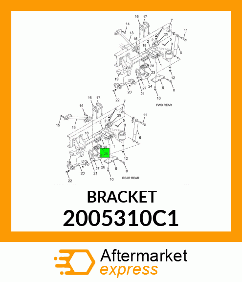 BRACKET 2005310C1