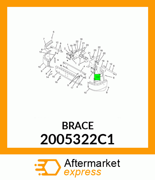 BRACE 2005322C1