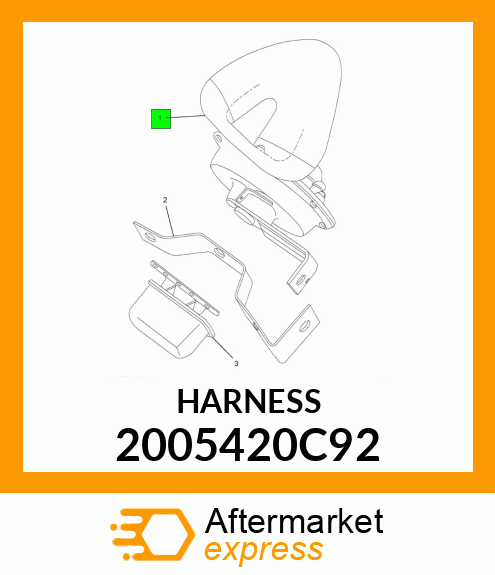 HARNESS 2005420C92