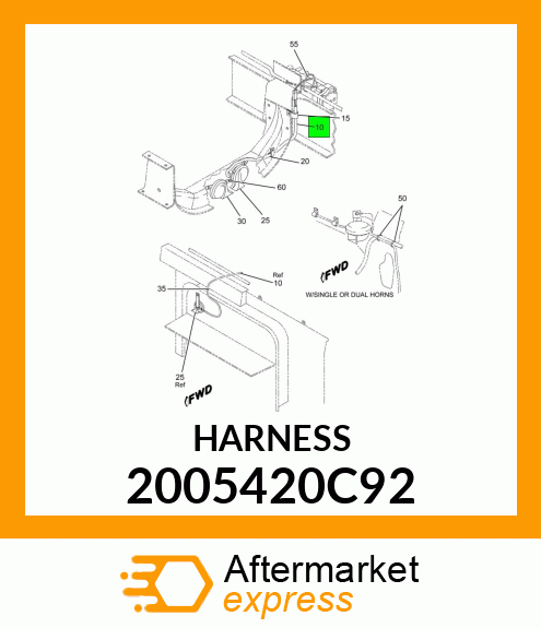 HARNESS 2005420C92