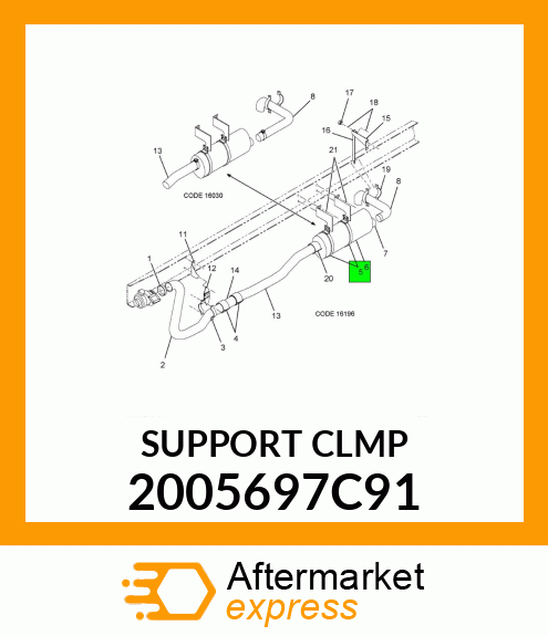 SUPPORTCLMP 2005697C91