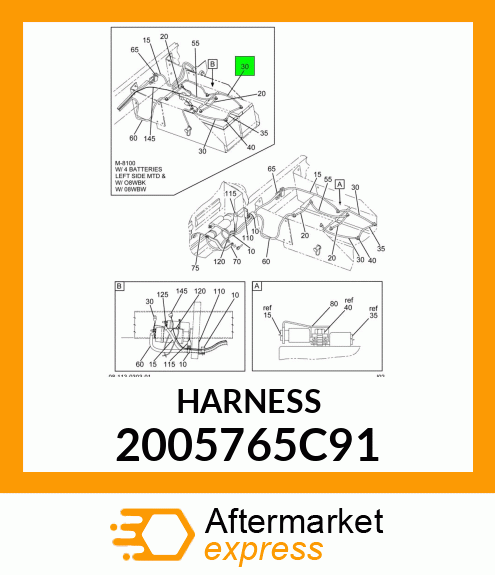 HARNESS 2005765C91