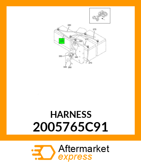 HARNESS 2005765C91