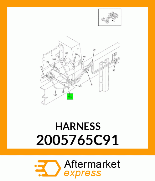 HARNESS 2005765C91