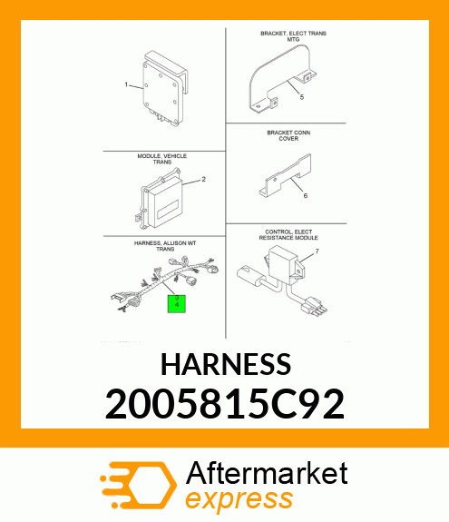 HARNESS 2005815C92