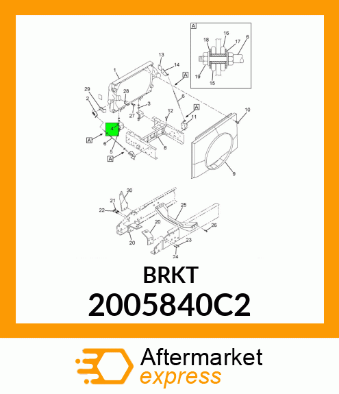 BRKT 2005840C2