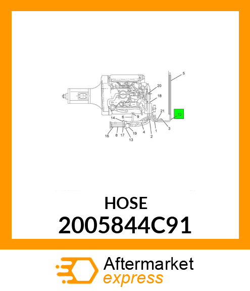 HOSE 2005844C91