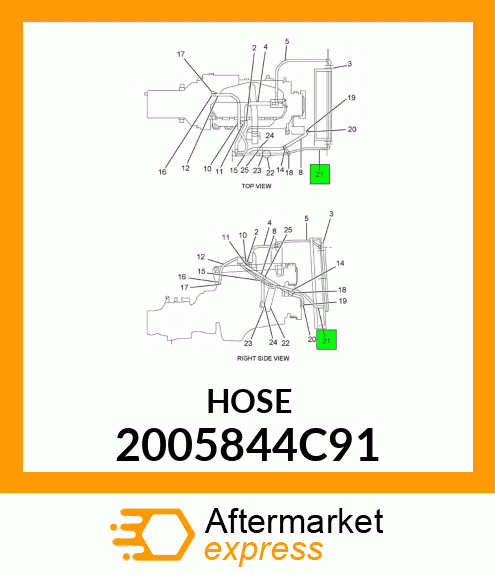 HOSE 2005844C91