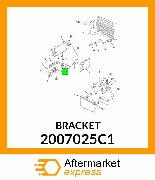 BRACKET 2007025C1