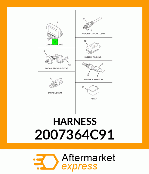 HARNESS 2007364C91