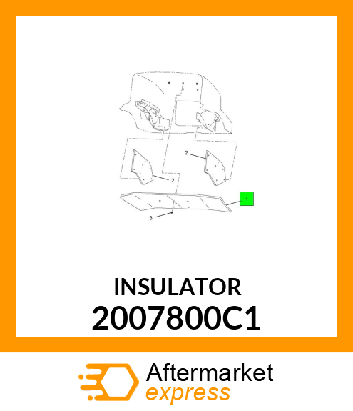 INSULATOR 2007800C1