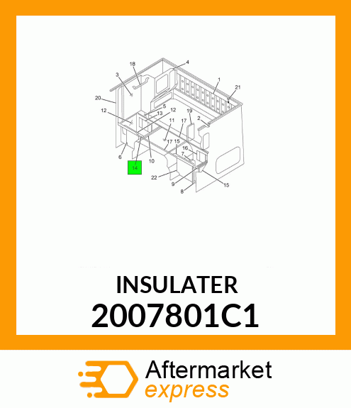 INSULATER 2007801C1