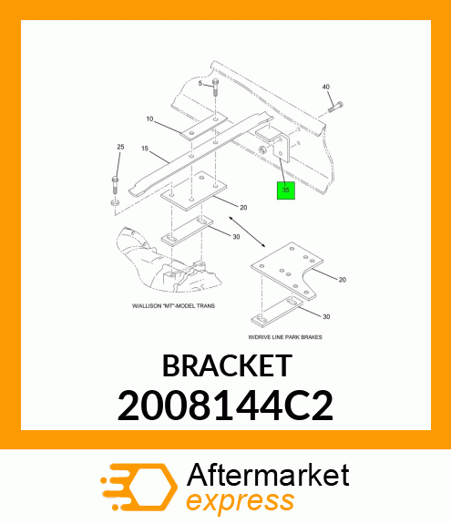 BRACKET 2008144C2